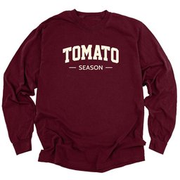 Tomato Season Long Sleeve Shirt T Shirt Gift For Gardener