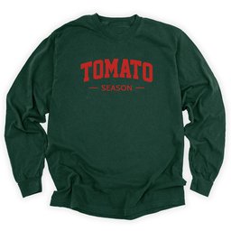 Tomato Season Long Sleeve Shirt T Shirt Gift For Gardener