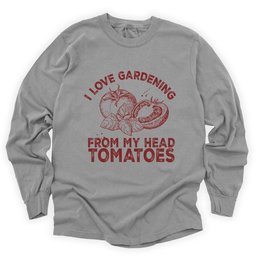 I Love Gardening Long Sleeve Shirt T Shirt Gift For Gardener