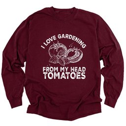 I Love Gardening Long Sleeve Shirt T Shirt Gift For Gardener