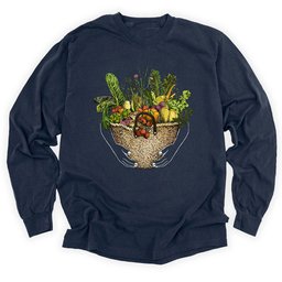 From Garden To Basket Long Sleeve Shirt T Shirt Gift For Gardener