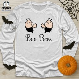 Boo Bees 3 Unisex Long Sleeve Tee Gift For Animal Lover