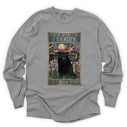 Garden And Know Things Long Sleeve Shirt T Shirt Gift For Gardener