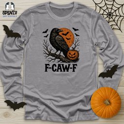 F Caw F Unisex Long Sleeve Tee Gift For Animal Lover