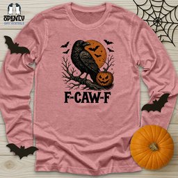 F Caw F Unisex Long Sleeve Tee Gift For Animal Lover
