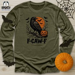 F Caw F Unisex Long Sleeve Tee Gift For Animal Lover