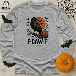 F Caw F Unisex Long Sleeve Tee Gift For Animal Lover