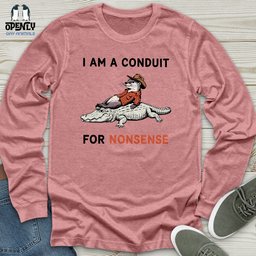 Cowboy Capybara On Alligator Unisex Long Sleeve Tee Gift For Animal Lover