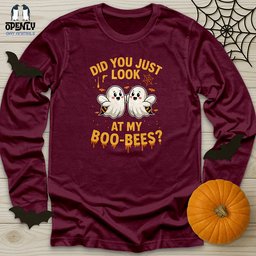 Did You Just Unisex Long Sleeve Tee Gift For Animal Lover