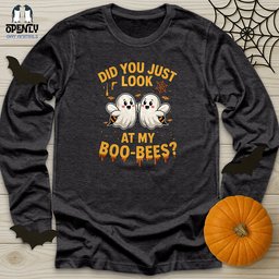 Did You Just Unisex Long Sleeve Tee Gift For Animal Lover