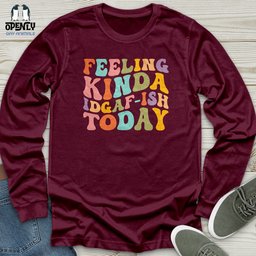 Feeling Kinda 2 Unisex Long Sleeve Tee Gift For Animal Lover