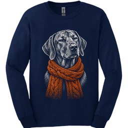 Rhodesian Ridgeback Winter Dog Long Sleeve Shirt Gift For Dog Lover