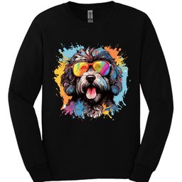 Portuguese Water Dog Top Dog Long Sleeve Shirt Gift For Dog Lover