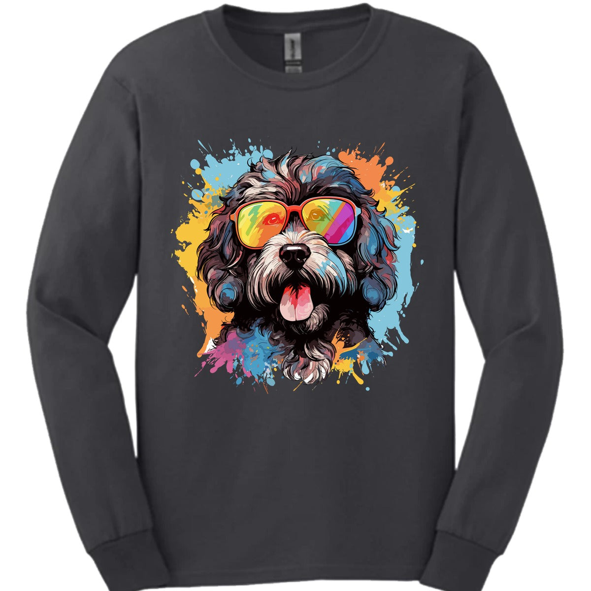 Portuguese Water Dog Top Dog Long Sleeve Shirt Gift For Dog Lover
