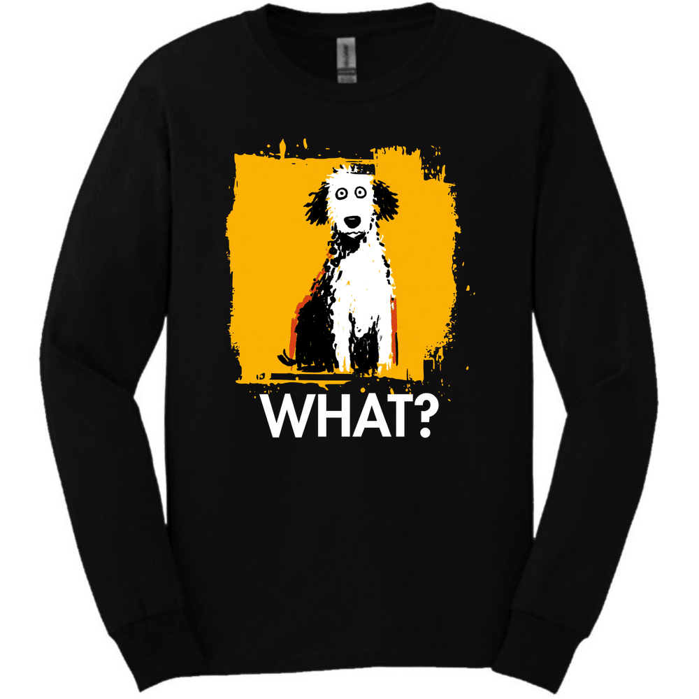 Poodle What Dog Long Sleeve Tee Gift For Dog Lover