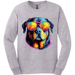 Rottweiler Top Dog Long Sleeve Shirt Gift For Dog Lover