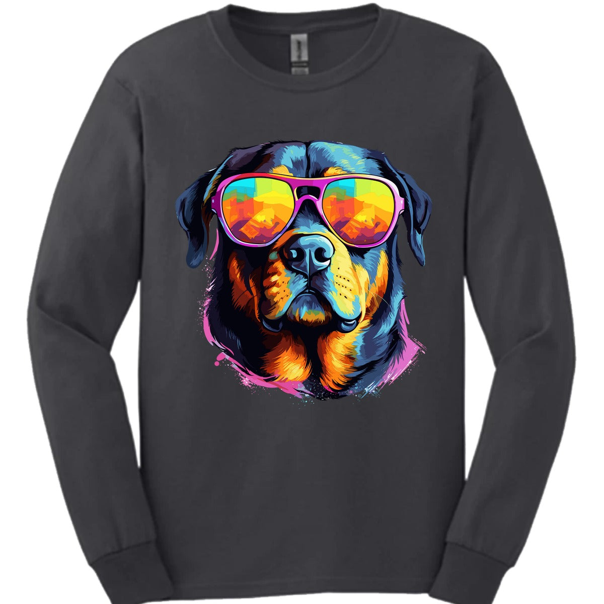 Rottweiler Top Dog Long Sleeve Shirt Gift For Dog Lover