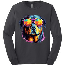 Rottweiler Top Dog Long Sleeve Shirt Gift For Dog Lover