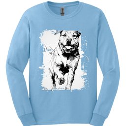 Rottweiler Running Dog Long Sleeve Shirt Gift For Dog Lover