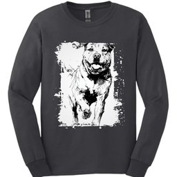 Rottweiler Running Dog Long Sleeve Shirt Gift For Dog Lover