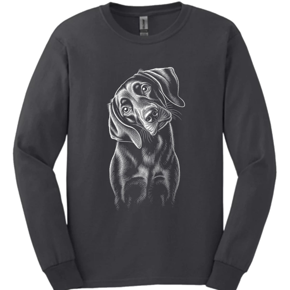 Sprocker Tilted Dog Long Sleeve Shirt Gift For Dog Lover