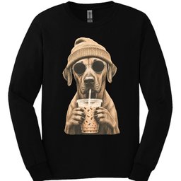 Rhodesian Ridgeback Hipster Dog Long Sleeve Shirt Gift For Dog Lover