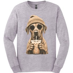 Rhodesian Ridgeback Hipster Dog Long Sleeve Shirt Gift For Dog Lover