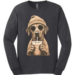 Rhodesian Ridgeback Hipster Dog Long Sleeve Shirt Gift For Dog Lover