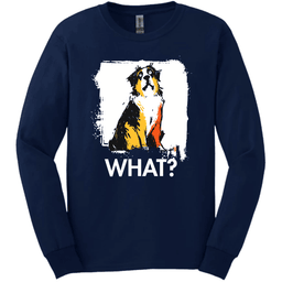 Saint Bernard What Dog Long Sleeve Tee Gift For Dog Lover