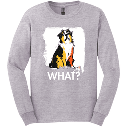 Saint Bernard What Dog Long Sleeve Tee Gift For Dog Lover