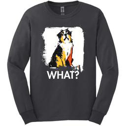 Saint Bernard What Dog Long Sleeve Tee Gift For Dog Lover