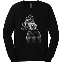 Pumi Tilted Dog Long Sleeve Shirt Gift For Dog Lover