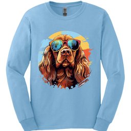 Sussex Spaniel Top Dog Long Sleeve Shirt Gift For Dog Lover