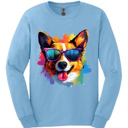 Welsh Corgi Top Dog Long Sleeve Shirt Gift For Dog Lover