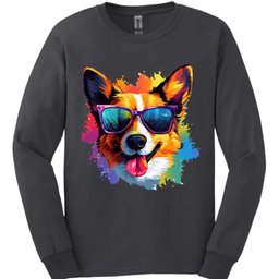 Welsh Corgi Top Dog Long Sleeve Shirt Gift For Dog Lover