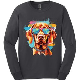 Vizsla Top Dog Long Sleeve Shirt Gift For Dog Lover