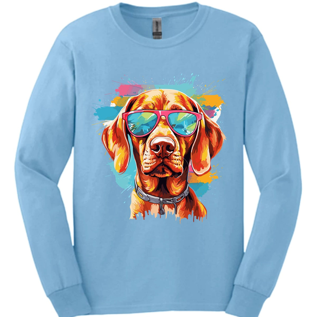 Vizsla Top Dog Long Sleeve Shirt Gift For Dog Lover