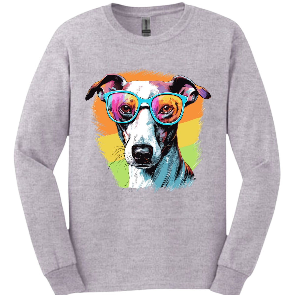 Whippet Top Dog Long Sleeve Shirt Gift For Dog Lover