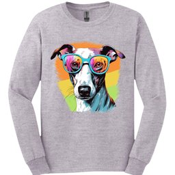 Whippet Top Dog Long Sleeve Shirt Gift For Dog Lover