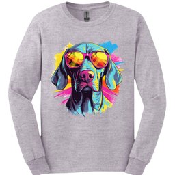 Weimaraner Top Dog Long Sleeve Shirt Gift For Dog Lover