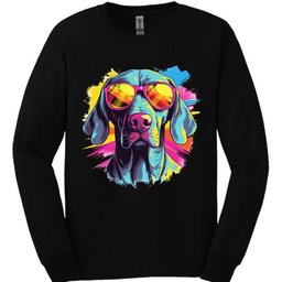 Weimaraner Top Dog Long Sleeve Shirt Gift For Dog Lover