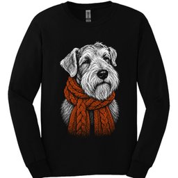 Sealyham Terrier Winter Dog Long Sleeve Shirt Gift For Dog Lover
