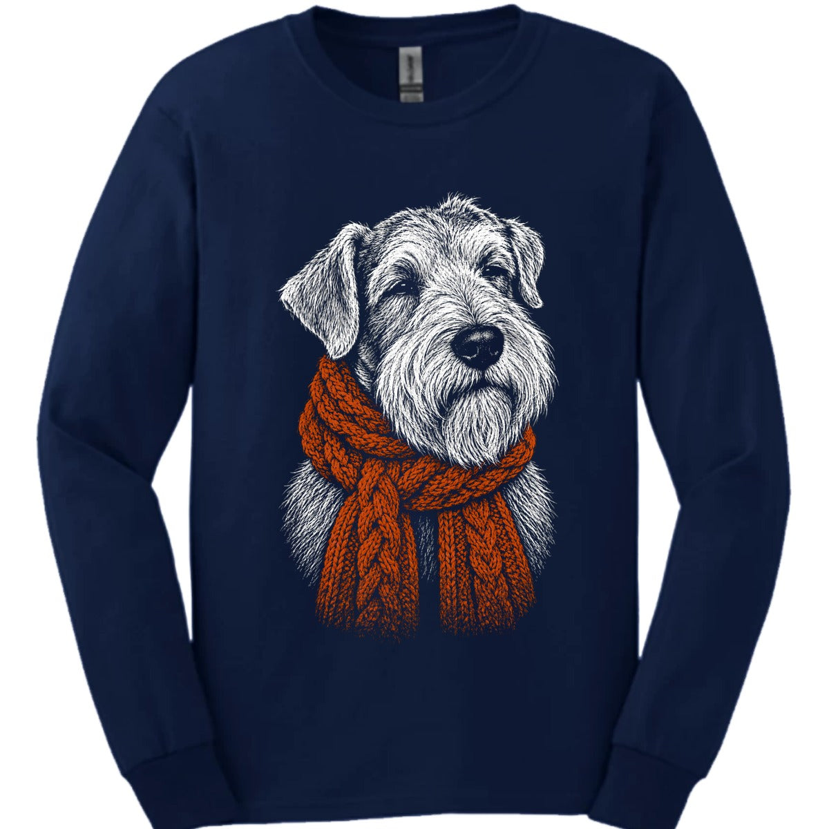 Sealyham Terrier Winter Dog Long Sleeve Shirt Gift For Dog Lover