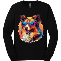 Shetland Sheepdog Top Dog Long Sleeve Shirt Gift For Dog Lover