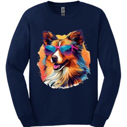 Shetland Sheepdog Top Dog Long Sleeve Shirt Gift For Dog Lover