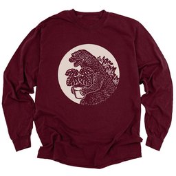 Monsterazilla Long Sleeve Shirt T Shirt Gift For Gardener