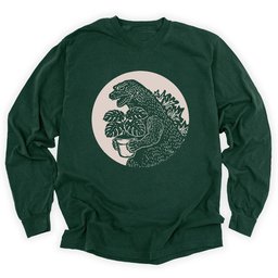 Monsterazilla Long Sleeve Shirt T Shirt Gift For Gardener