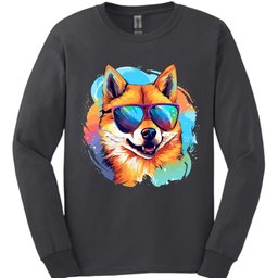 Shiba Inu Top Dog Long Sleeve Shirt Gift For Dog Lover