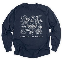 Respect The Locals Long Sleeve Shirt T Shirt Gift For Gardener