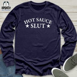 Hot Sauce Slut Unisex Long Sleeve Tee Gift For Animal Lover